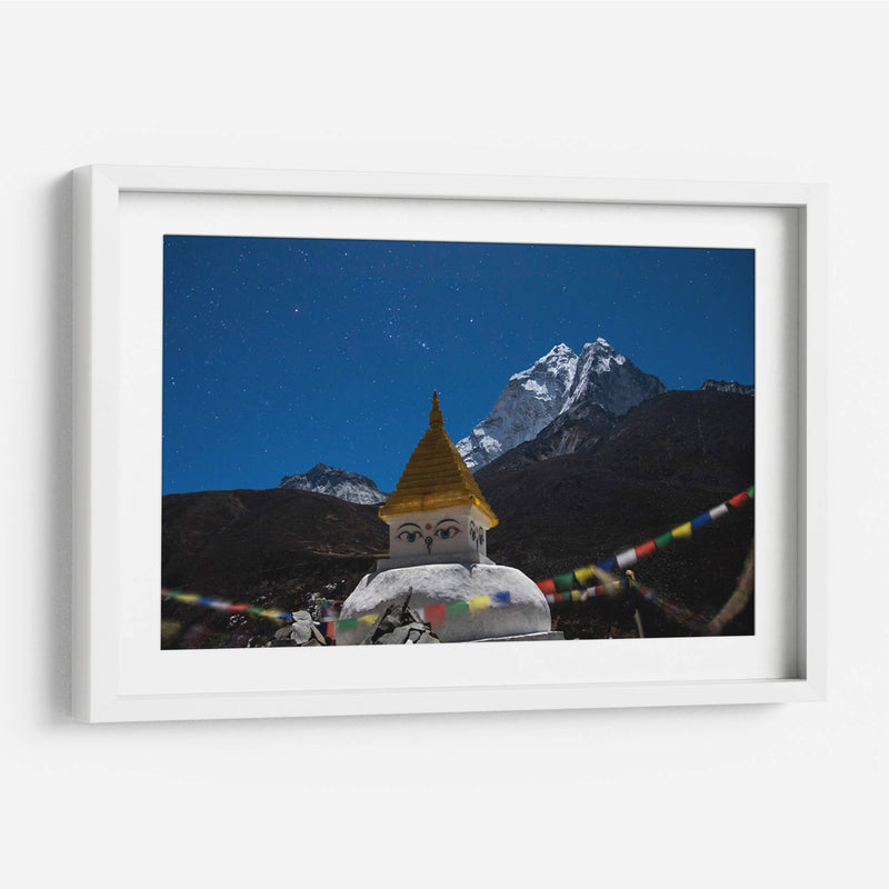 Katmandú y las estrellas | Cuadro decorativo de Canvas Lab