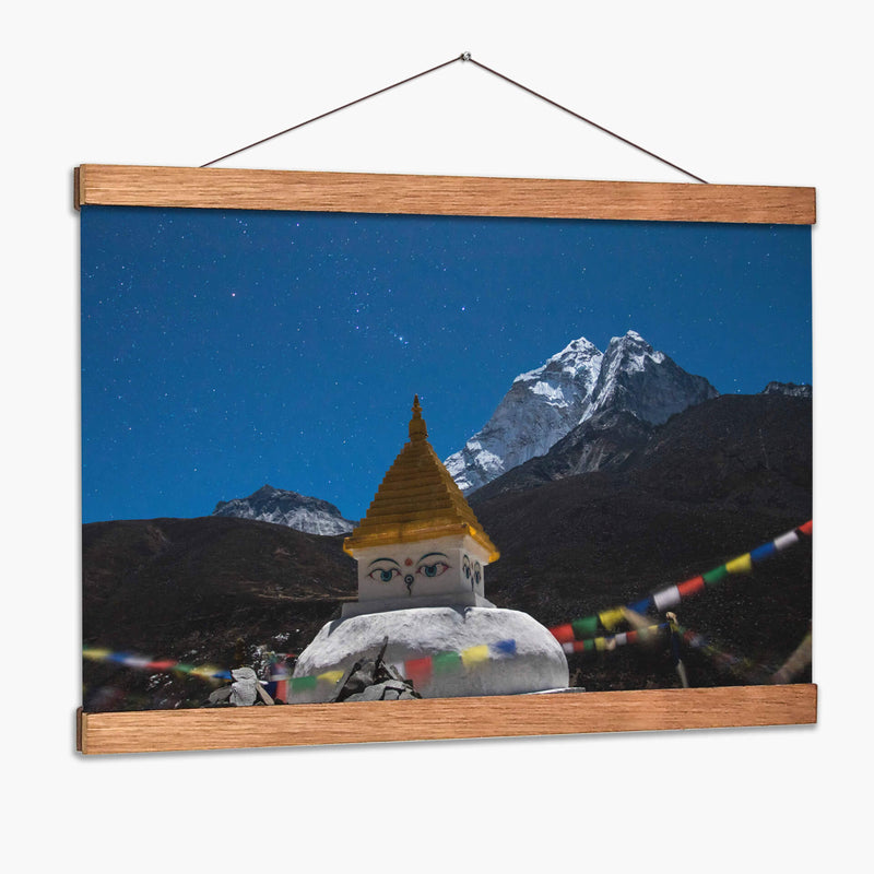 Katmandú y las estrellas | Cuadro decorativo de Canvas Lab