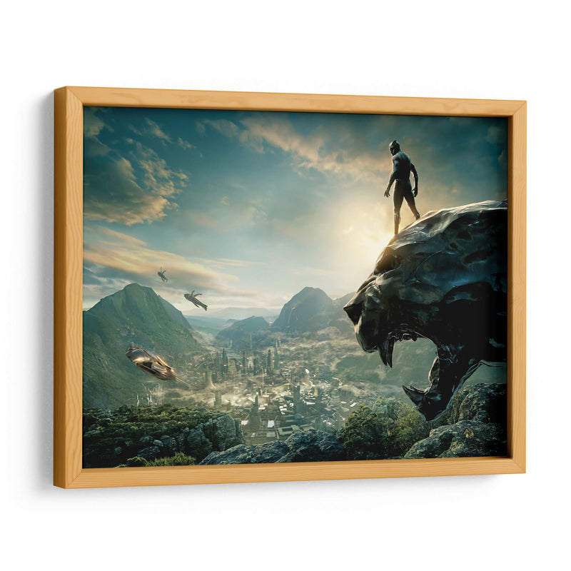 Black Panther in Wakandas | Cuadro decorativo de Canvas Lab