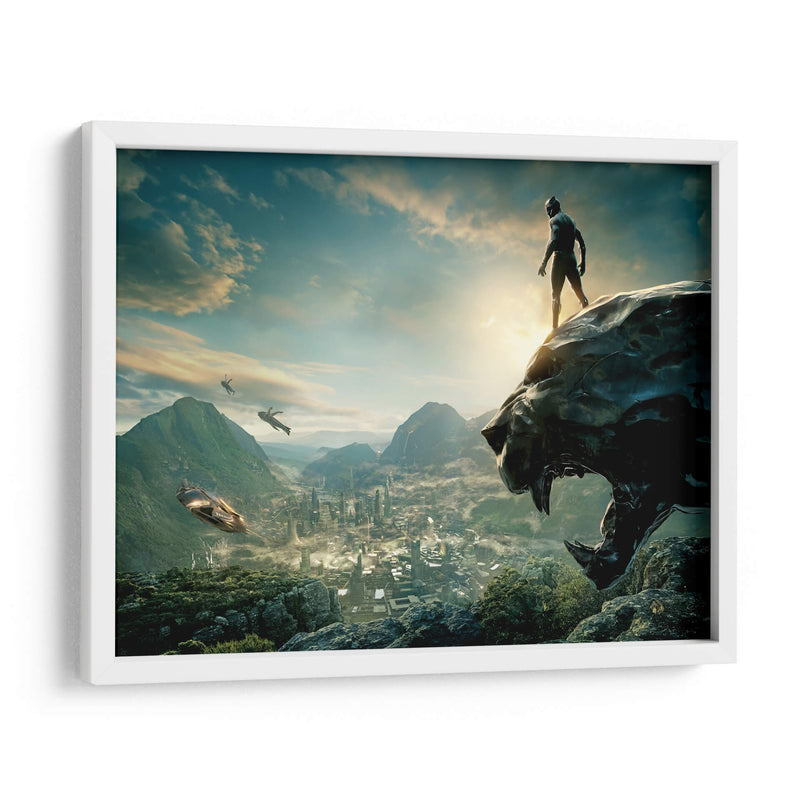 Black Panther in Wakandas | Cuadro decorativo de Canvas Lab