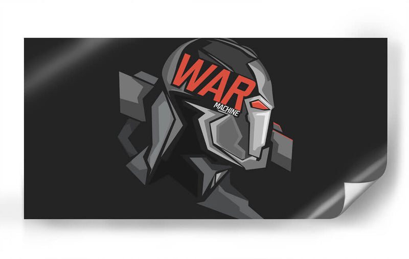 War Machine dark | Cuadro decorativo de Canvas Lab