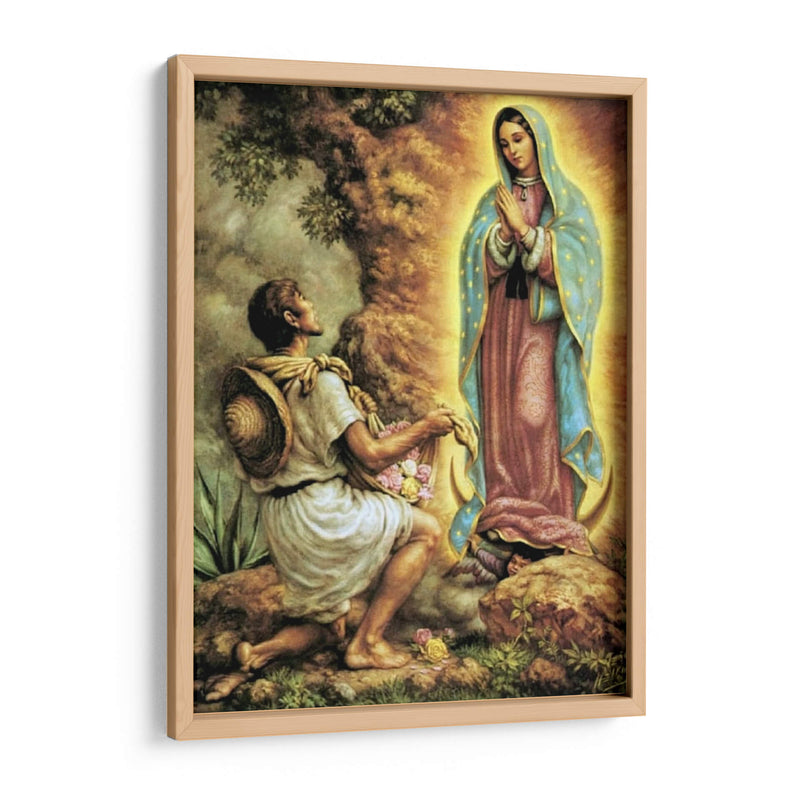 La aparición de la Virgen de Guadalupe | Cuadro decorativo de Canvas Lab