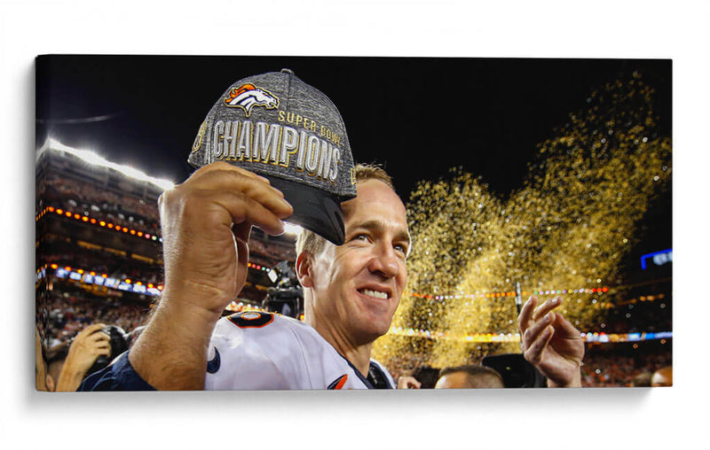 Campeones Peyton Manning | Cuadro decorativo de Canvas Lab