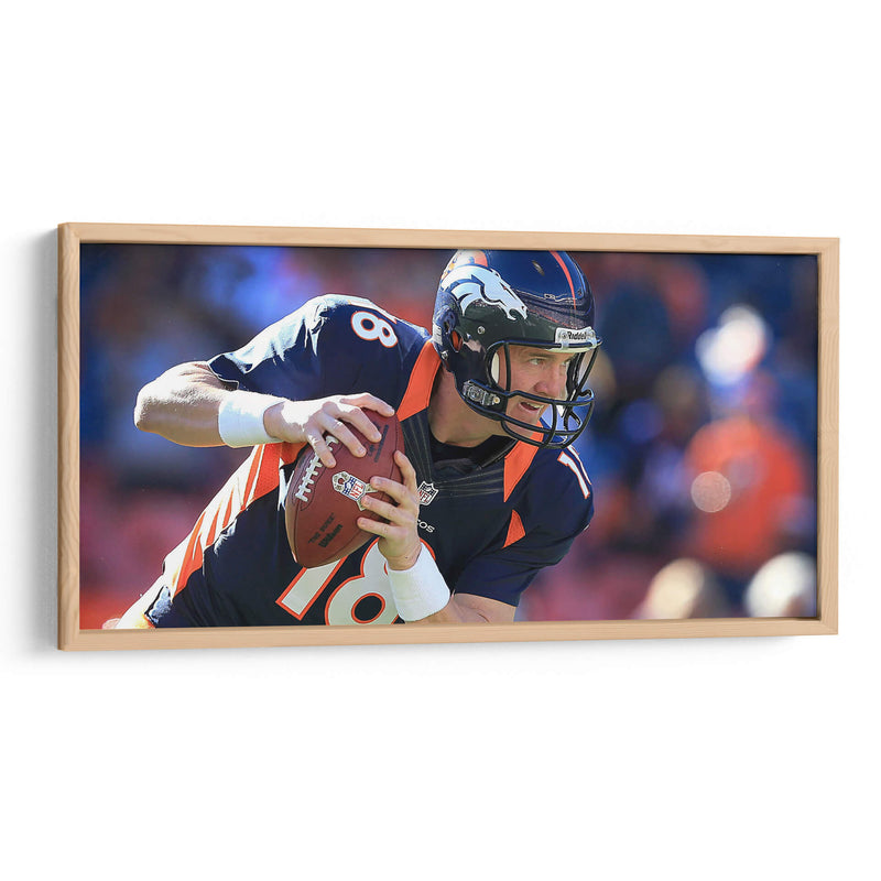 En la jugada Peyton Manning | Cuadro decorativo de Canvas Lab