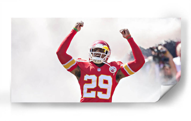 Gameday Eric Berry | Cuadro decorativo de Canvas Lab