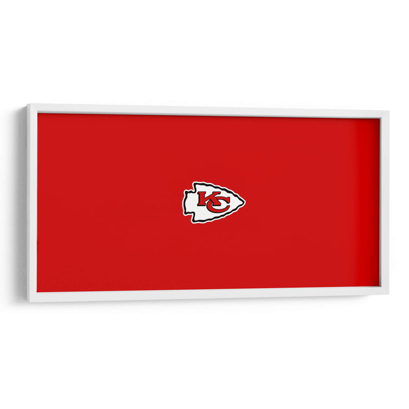 Kansas City Chiefs Logotipo | Cuadro decorativo de Canvas Lab