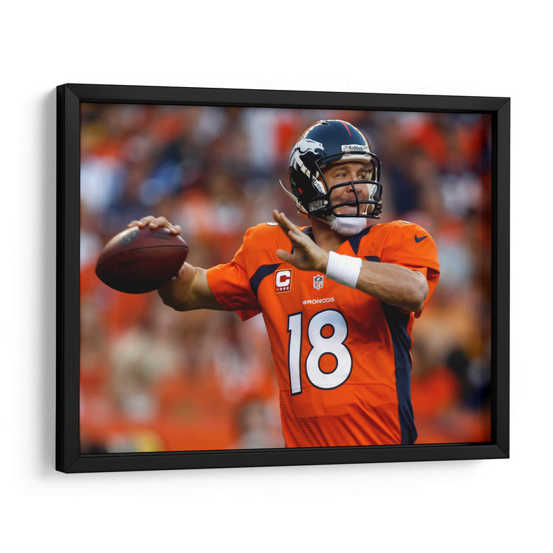 Ofensiva Peyton Manning | Cuadro decorativo de Canvas Lab