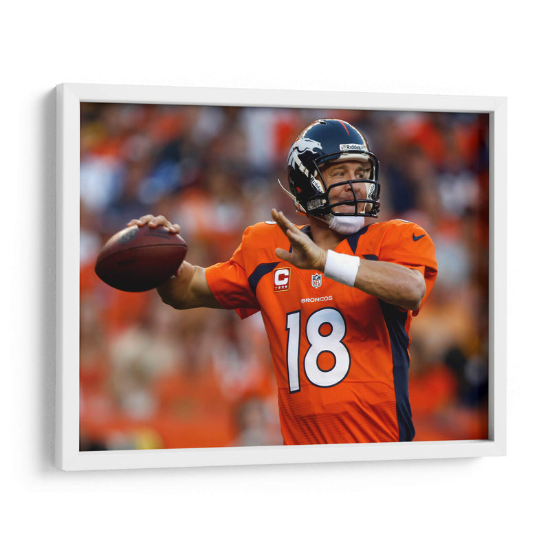 Ofensiva Peyton Manning | Cuadro decorativo de Canvas Lab