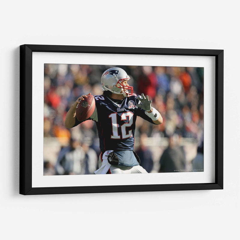 Ofensiva Tom Brady | Cuadro decorativo de Canvas Lab