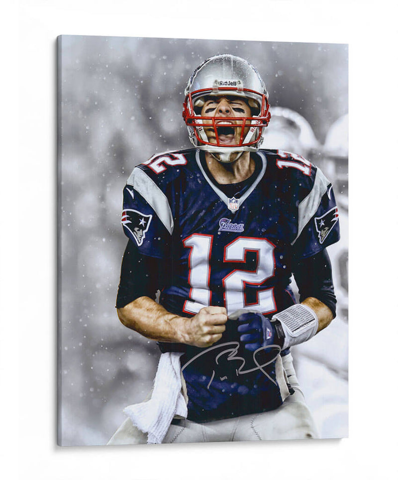 Winning Streak Tom Brady | Cuadro decorativo de Canvas Lab