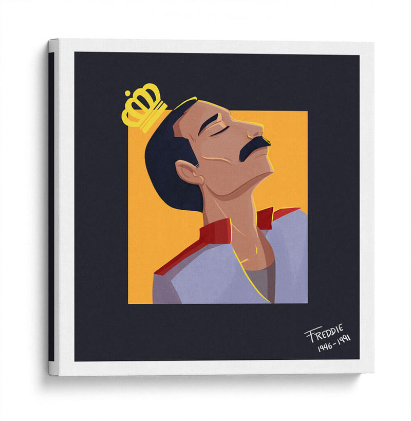 Freddie el rey | Cuadro decorativo de Canvas Lab