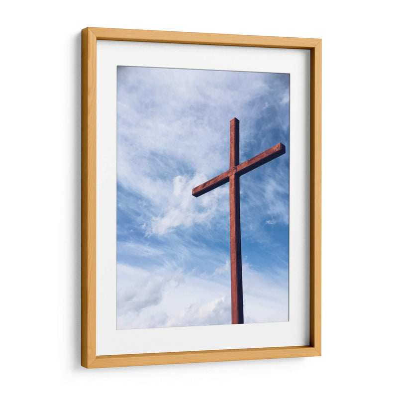 La cruz y el cielo | Cuadro decorativo de Canvas Lab