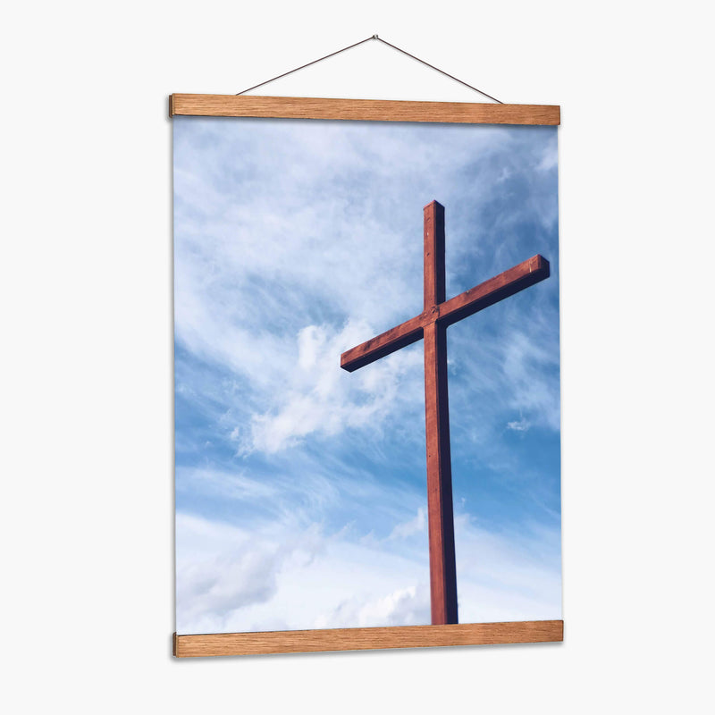 La cruz y el cielo | Cuadro decorativo de Canvas Lab
