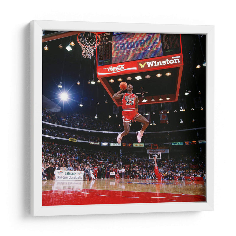 1988 Michael Jordan His Airness | Cuadro decorativo de Canvas Lab