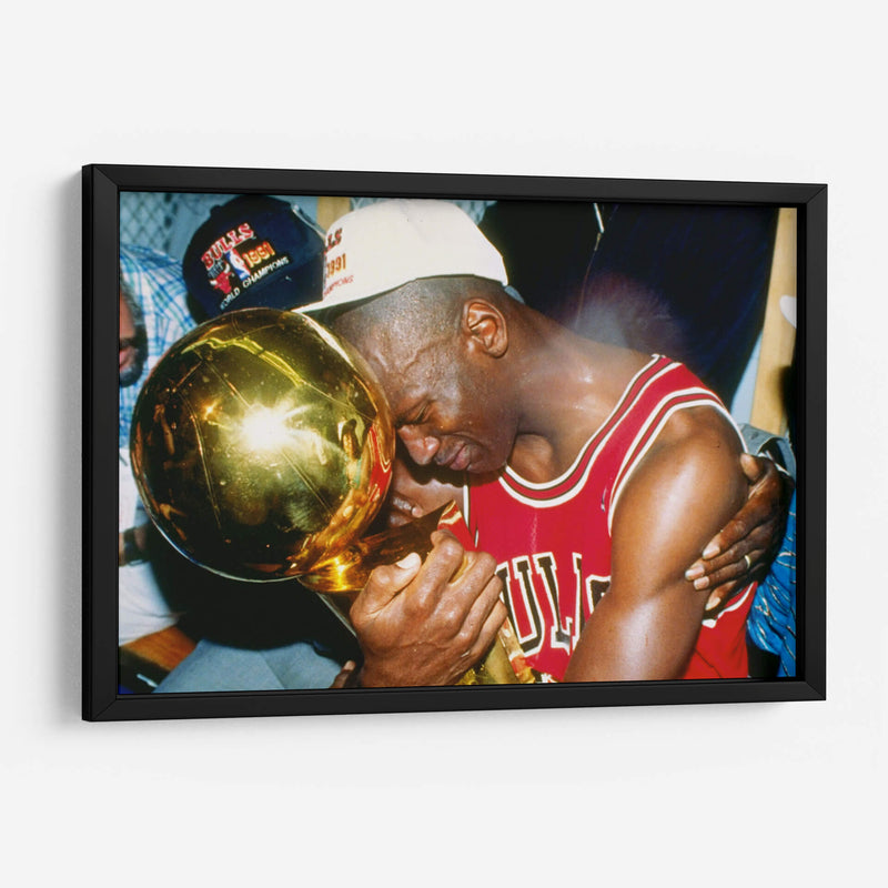 1991 First ring Michael Jordan | Cuadro decorativo de Canvas Lab