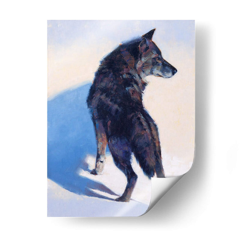 Estudio De Lobo I - Julie T. Chapman | Cuadro decorativo de Canvas Lab