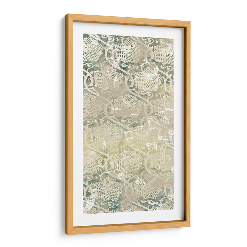Emeralda Textil Iv - June Erica Vess | Cuadro decorativo de Canvas Lab