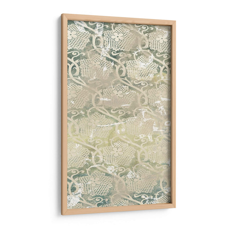 Emeralda Textil Iv - June Erica Vess | Cuadro decorativo de Canvas Lab
