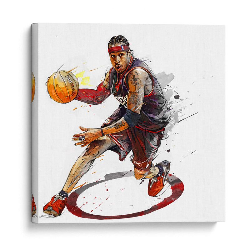 Iverson sixers | Cuadro decorativo de Canvas Lab