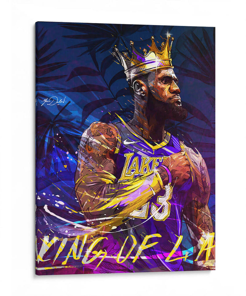 King of LA | Cuadro decorativo de Canvas Lab