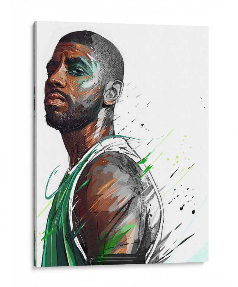 Kyrie Irving | Cuadro decorativo de Canvas Lab