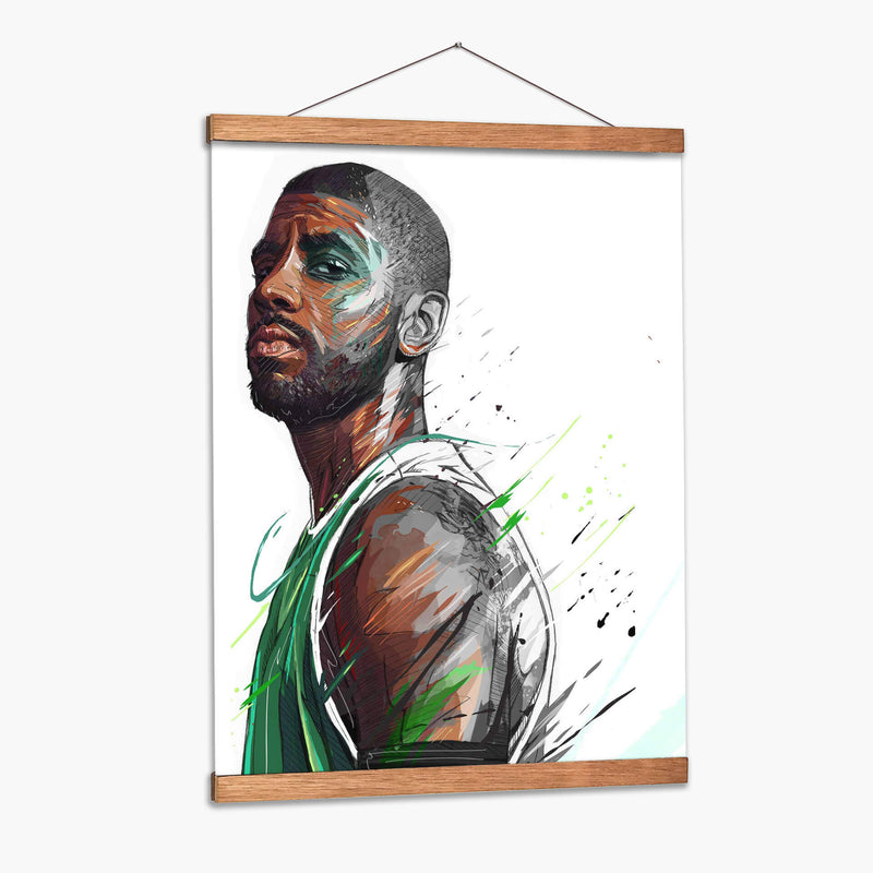 Kyrie Irving | Cuadro decorativo de Canvas Lab