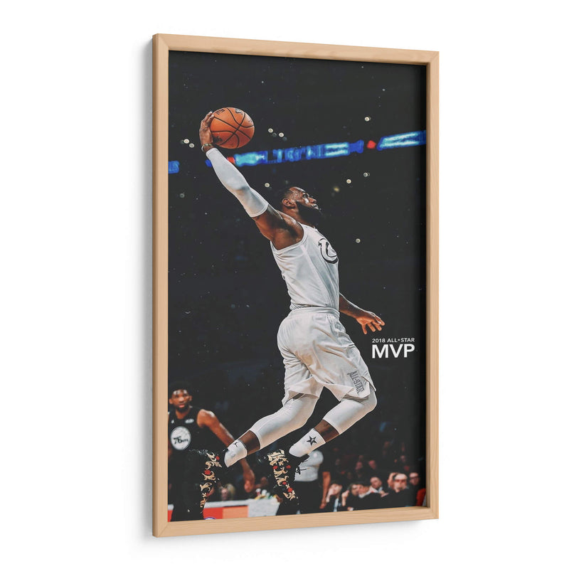MVP James Allstar game | Cuadro decorativo de Canvas Lab