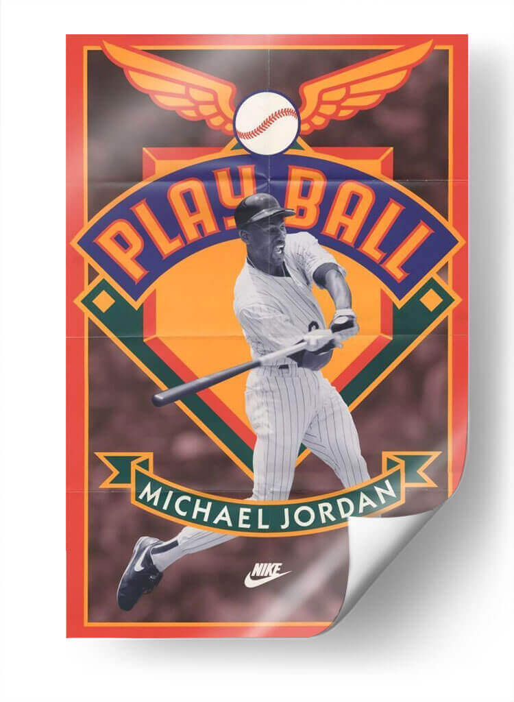 Playball Jordan | Cuadro decorativo de Canvas Lab