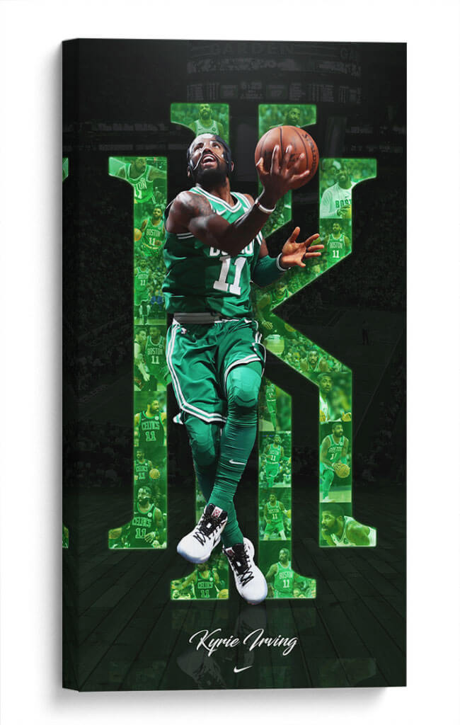 Playmaker Kyrie Irving | Cuadro decorativo de Canvas Lab