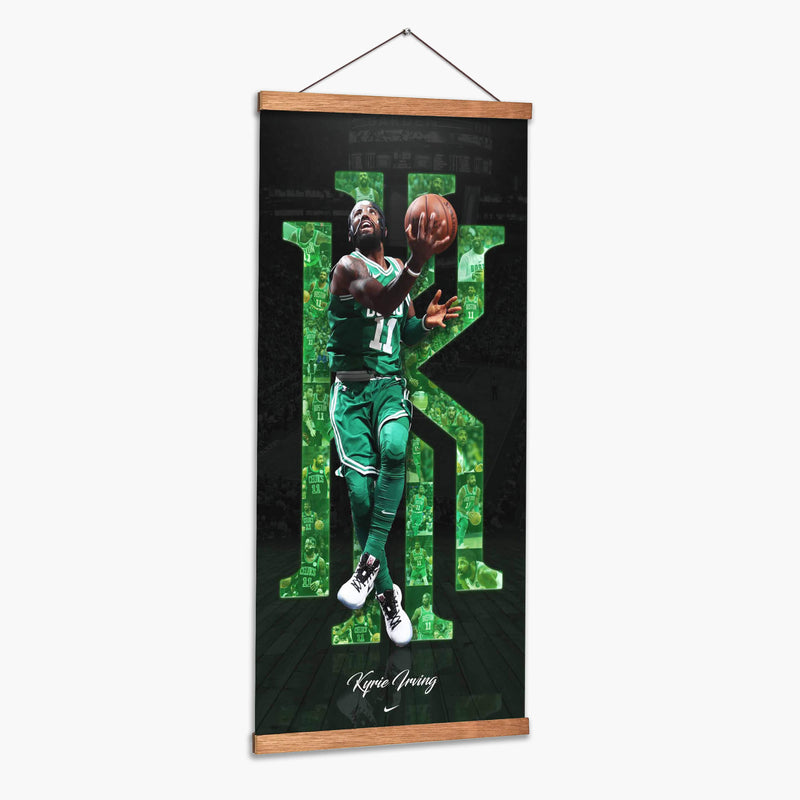 Playmaker Kyrie Irving | Cuadro decorativo de Canvas Lab