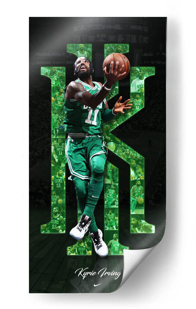 Playmaker Kyrie Irving | Cuadro decorativo de Canvas Lab