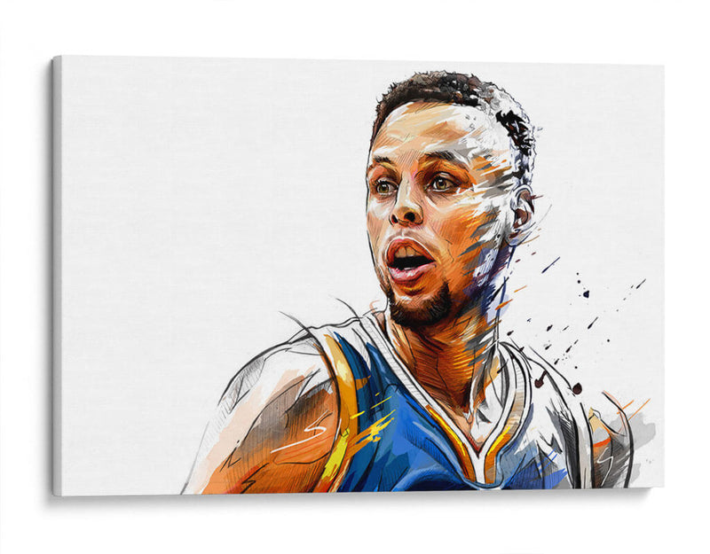 Steph Curry | Cuadro decorativo de Canvas Lab