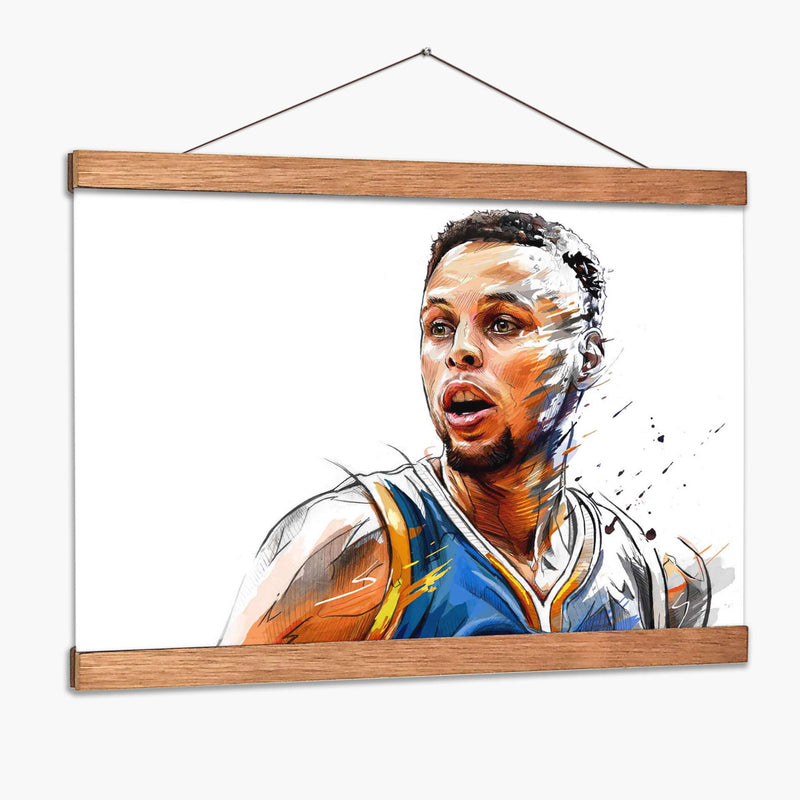 Steph Curry | Cuadro decorativo de Canvas Lab