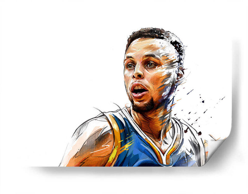 Steph Curry | Cuadro decorativo de Canvas Lab