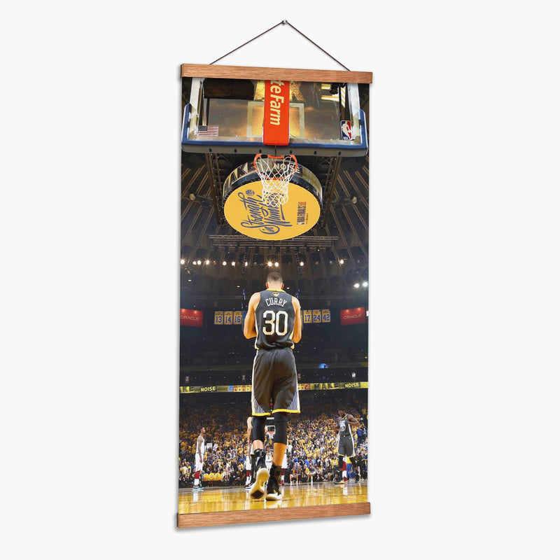 Strength in numbers Steph Curry | Cuadro decorativo de Canvas Lab