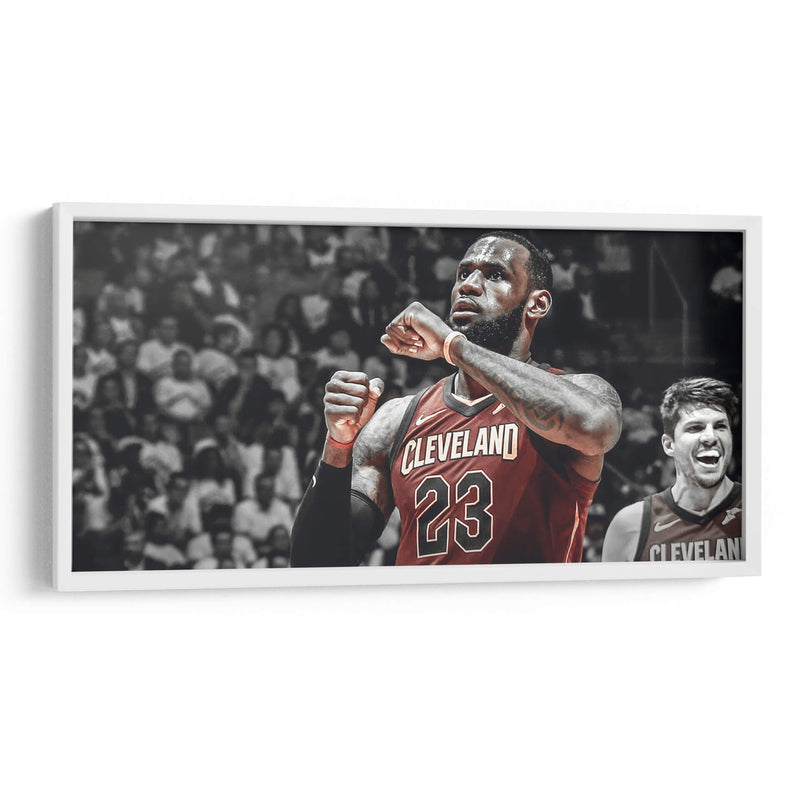 The W LeBron James | Cuadro decorativo de Canvas Lab