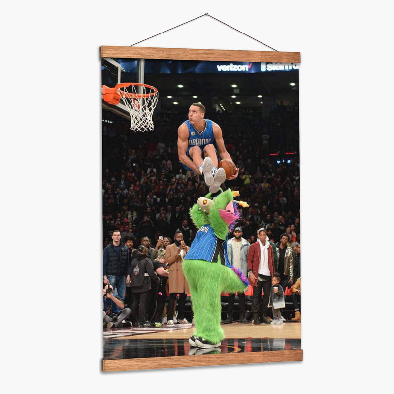 Under the legs Aaron Gordon | Cuadro decorativo de Canvas Lab