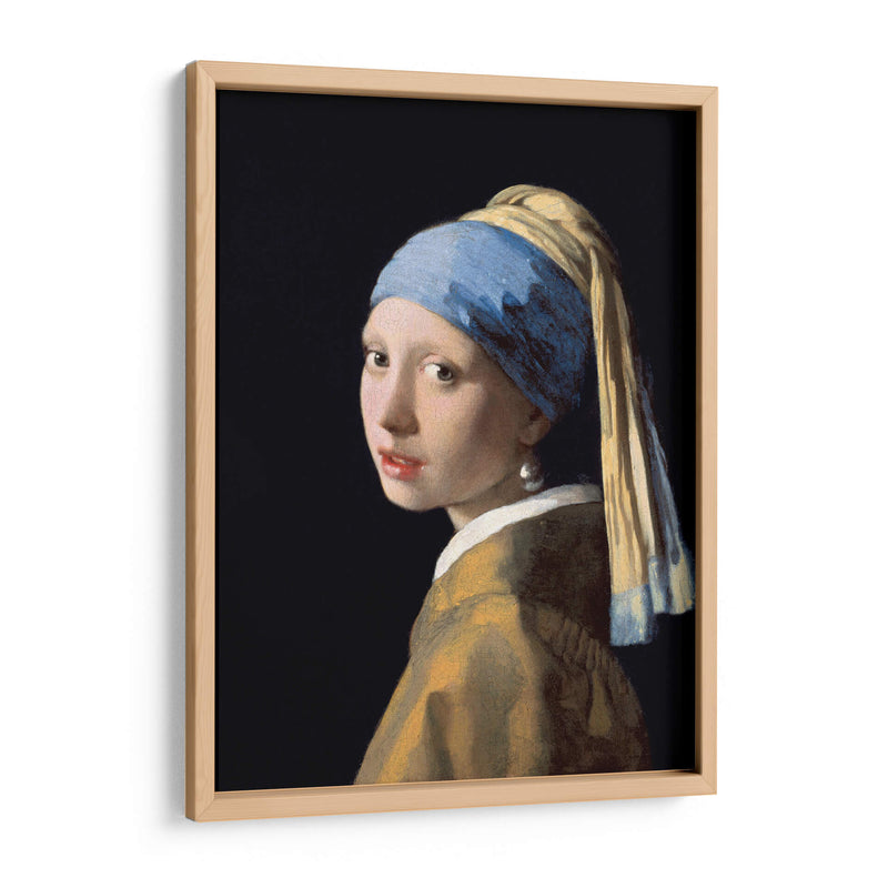 La joven de la perla - Johannes Vermeer | Cuadro decorativo de Canvas Lab