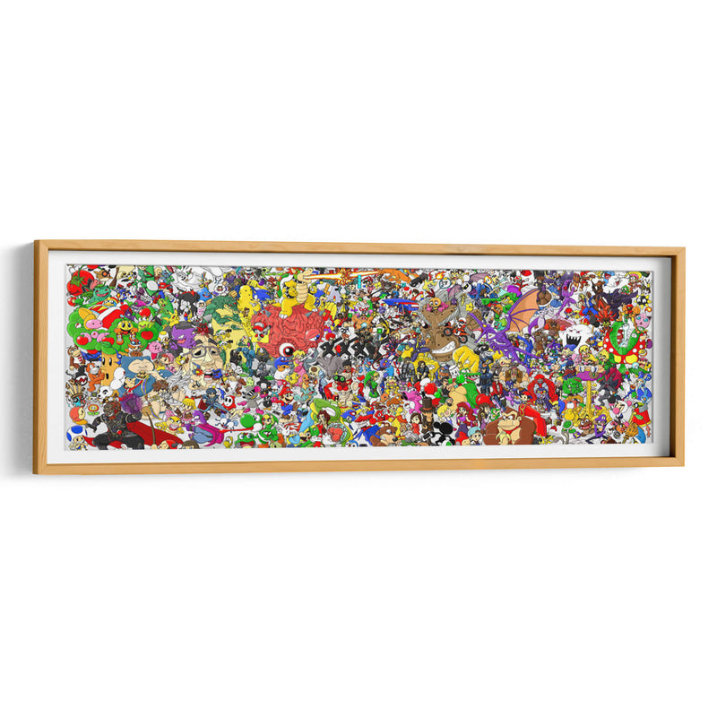 Nintendo world | Cuadro decorativo de Canvas Lab