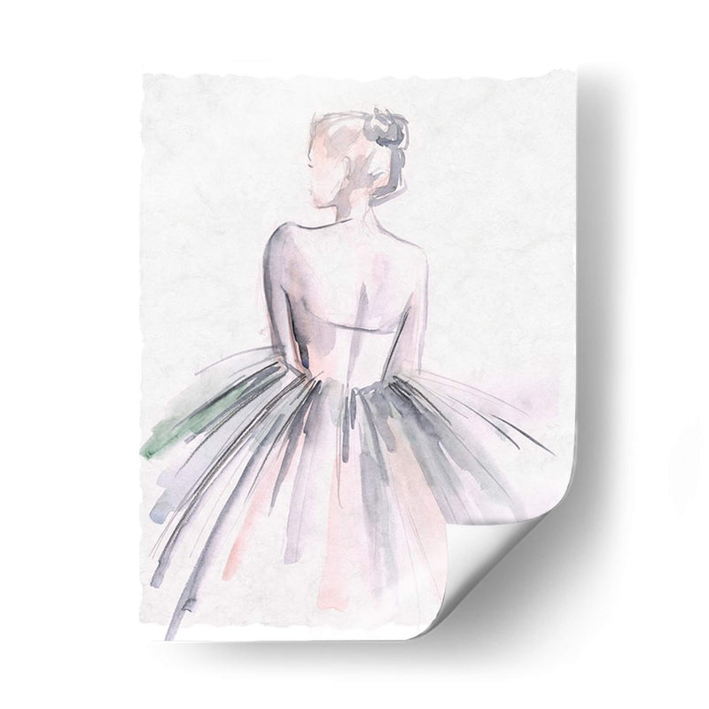 Bailarina Acuarela I - Jennifer Paxton Parker | Cuadro decorativo de Canvas Lab