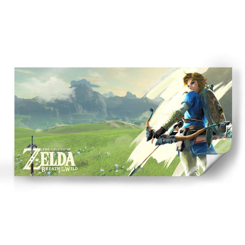 The breath of the wild The Legend of Zelda | Cuadro decorativo de Canvas Lab