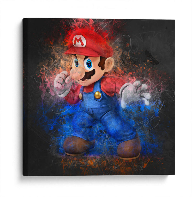Super Mario | Cuadro decorativo de Canvas Lab