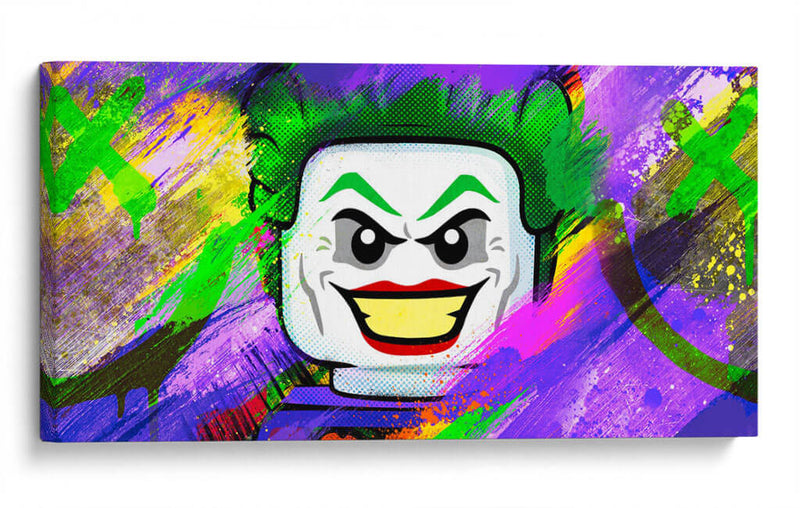 Lego Joker | Cuadro decorativo de Canvas Lab