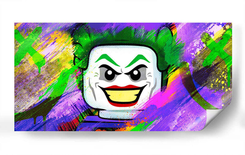 Lego Joker | Cuadro decorativo de Canvas Lab