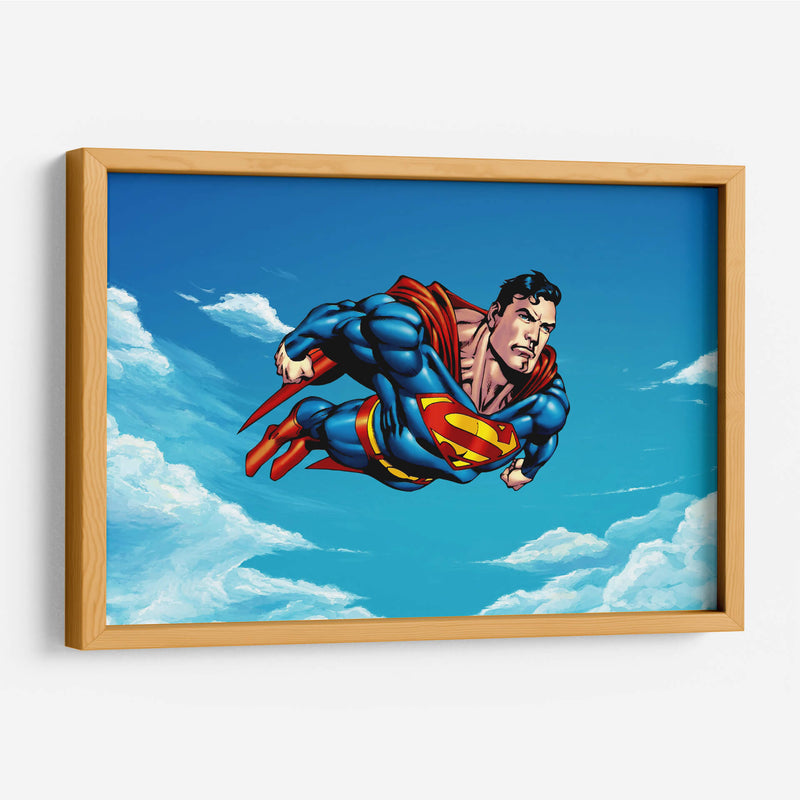 Superman flight | Cuadro decorativo de Canvas Lab
