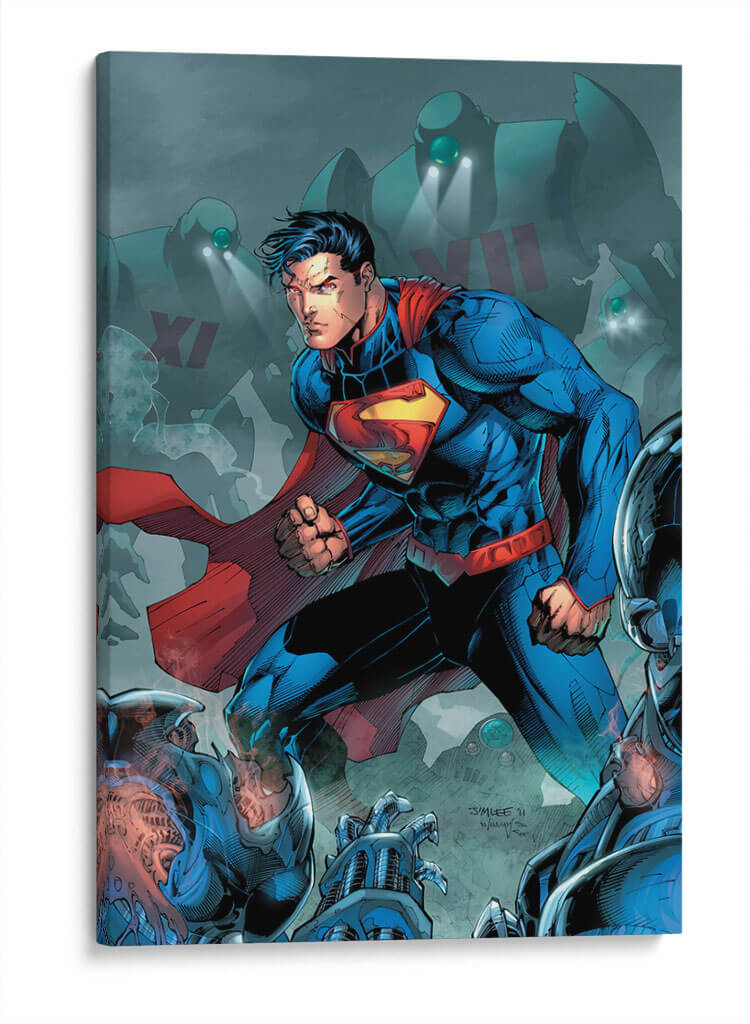 Superman Prime Earth | Cuadro decorativo de Canvas Lab