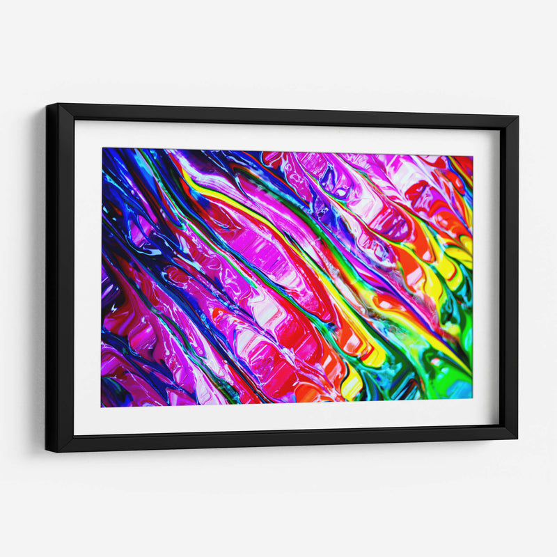 Arcoíris diagonal | Cuadro decorativo de Canvas Lab