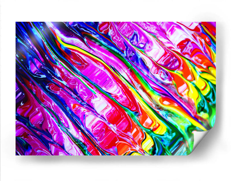 Arcoíris diagonal | Cuadro decorativo de Canvas Lab