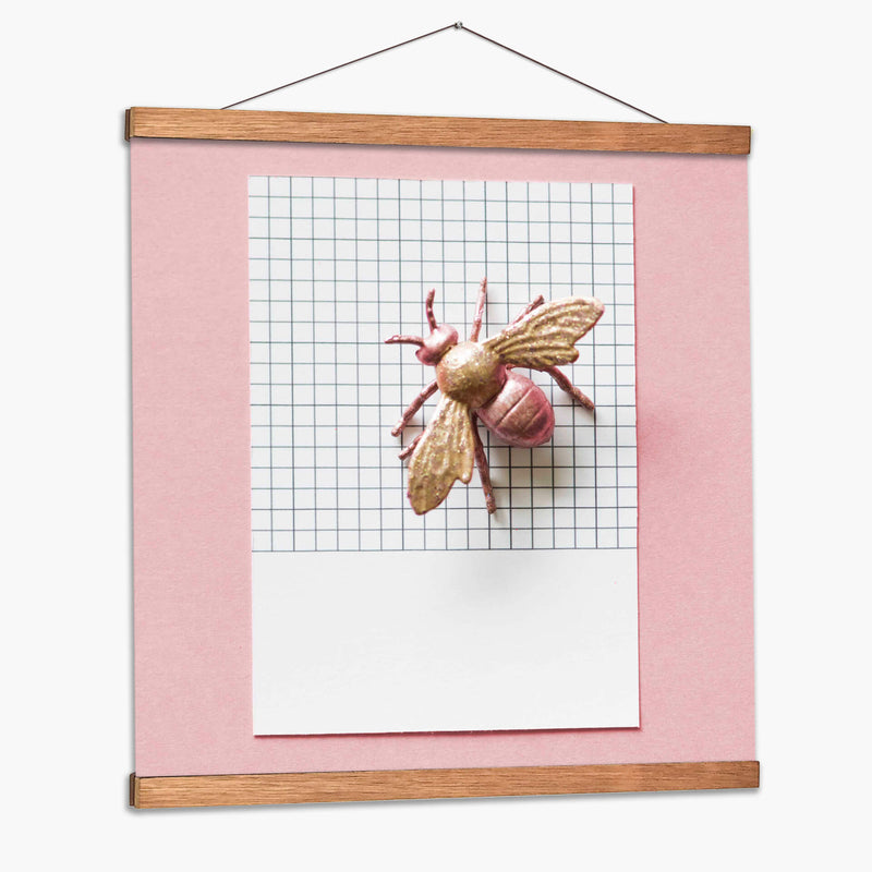 La mosca rosa | Cuadro decorativo de Canvas Lab
