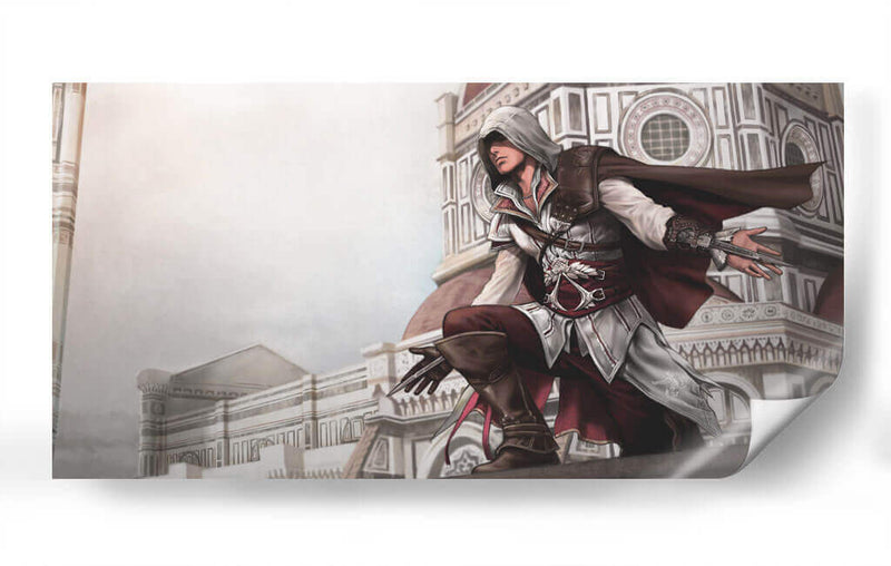 Assassins Creed warrior fantasy | Cuadro decorativo de Canvas Lab